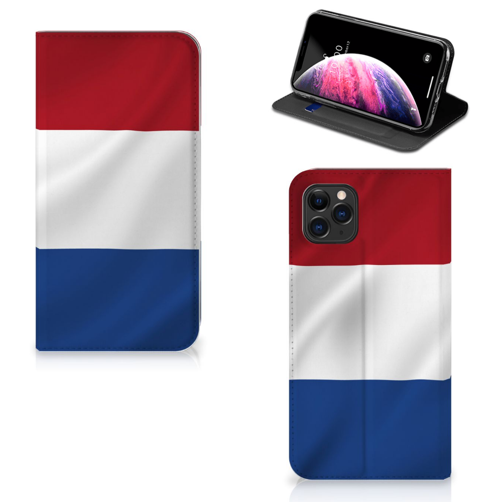 Apple iPhone 11 Pro Max Standcase Nederlandse Vlag - B2C Telecom