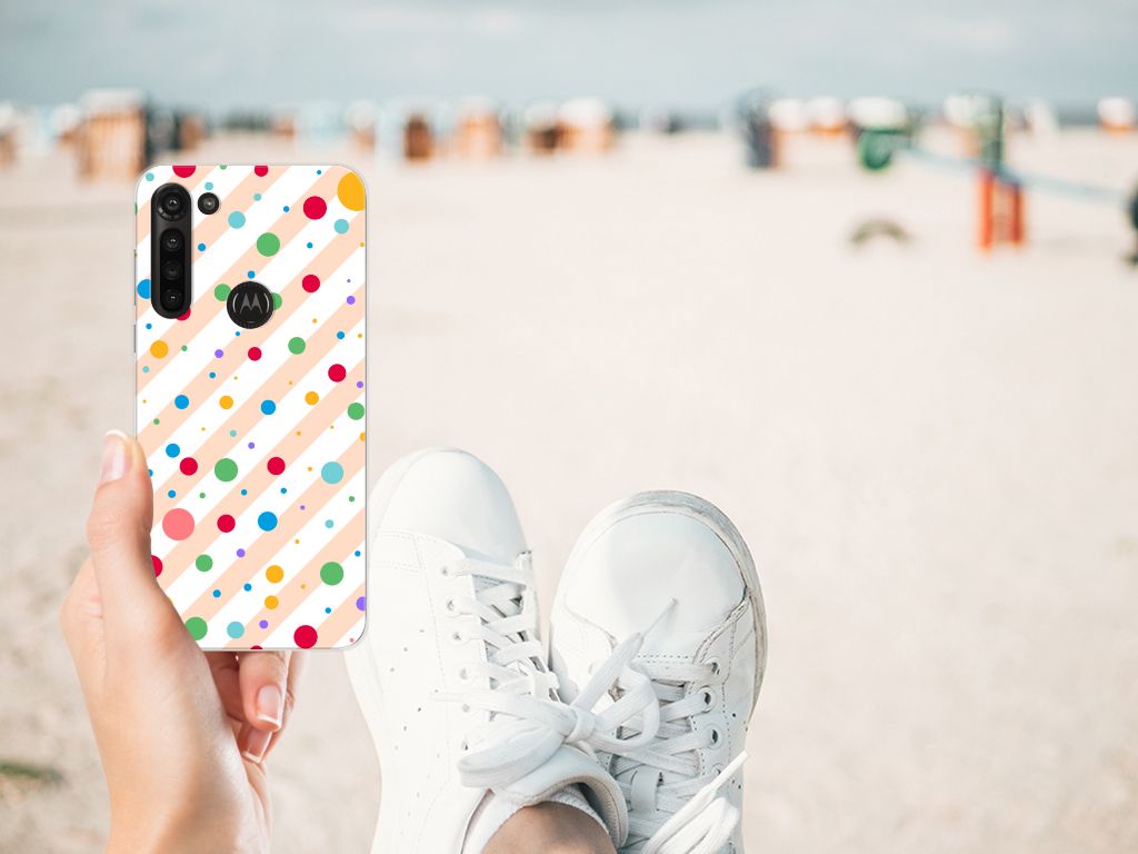 Motorola Moto G8 Power TPU bumper Dots B2C Telecom