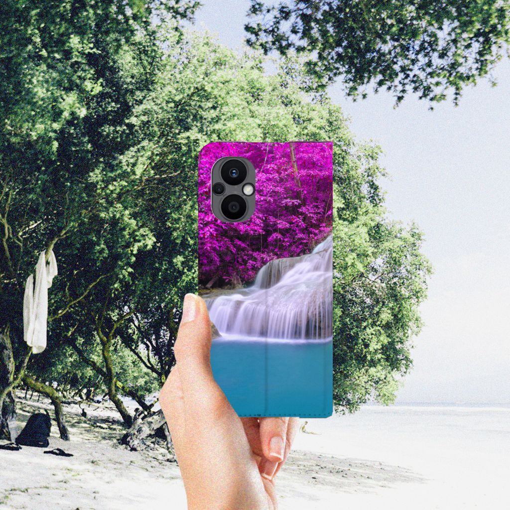 OPPO Reno8 Lite Book Cover Waterval - B2C Telecom