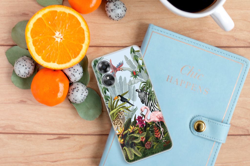 TPU Hoesje voor OPPO A17 Jungle B2C Telecom