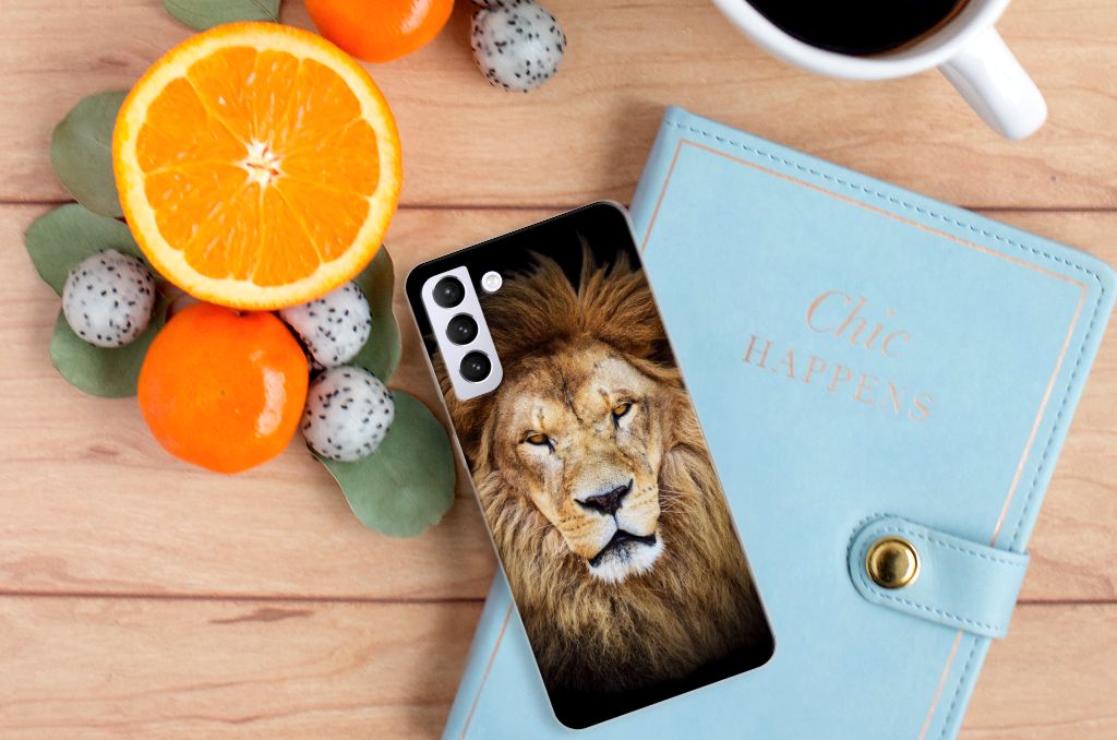 Samsung Galaxy S21 Plus TPU Hoesje Leeuw B2C Telecom