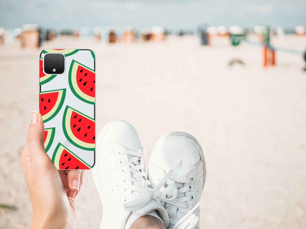 Google Pixel 4 Siliconen Case Watermelons B2C Telecom