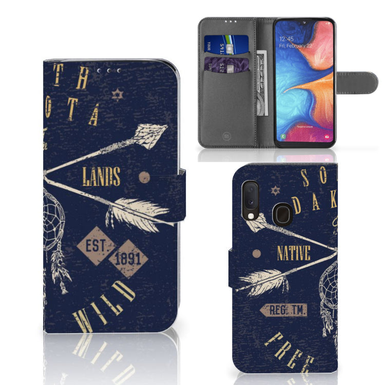 Samsung Galaxy A20e Flip Cover South Dakota