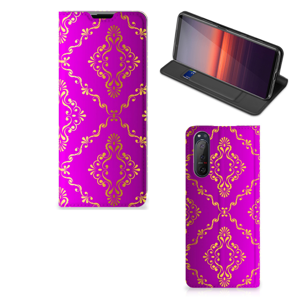 Telefoon Hoesje Sony Xperia 5 II Barok Roze - B2C Telecom