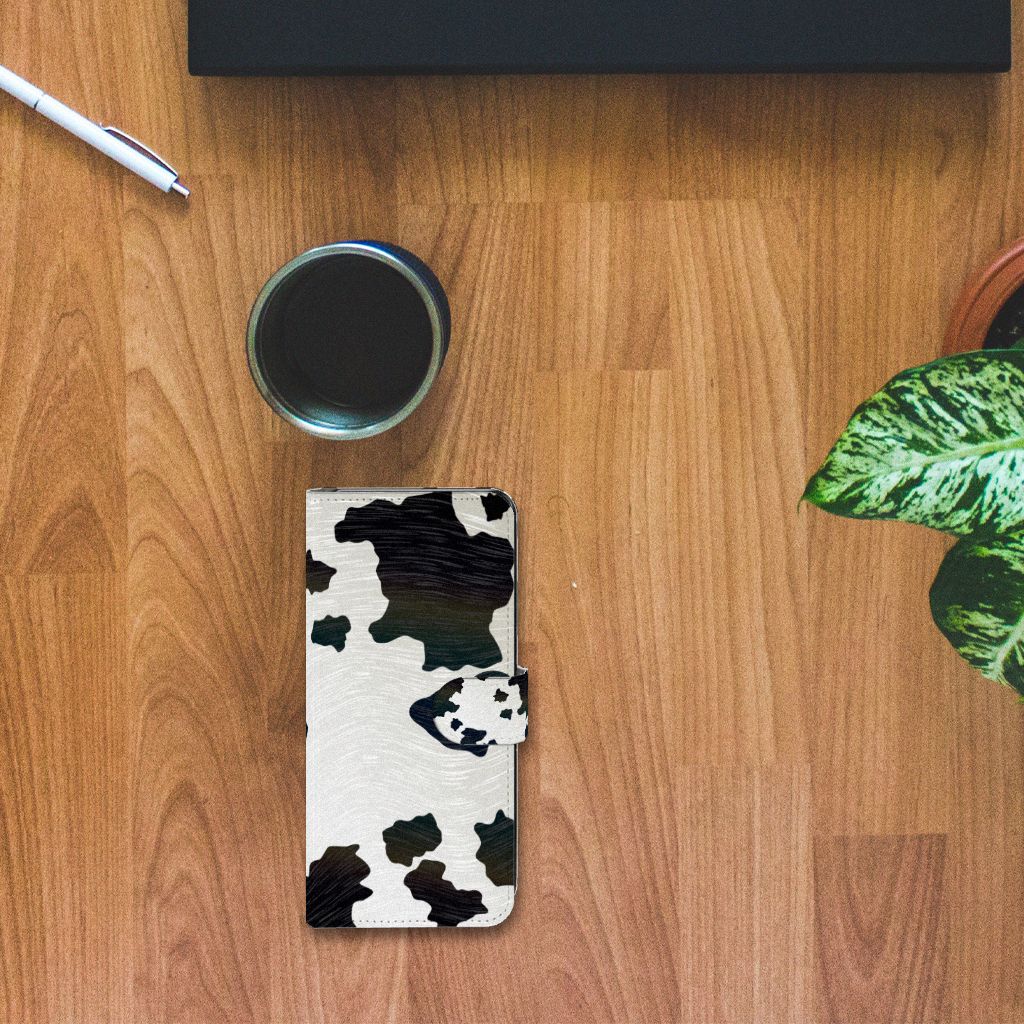 Nokia 7.2 | Nokia 6.2 Telefoonhoesje met Pasjes Koeienvlekken