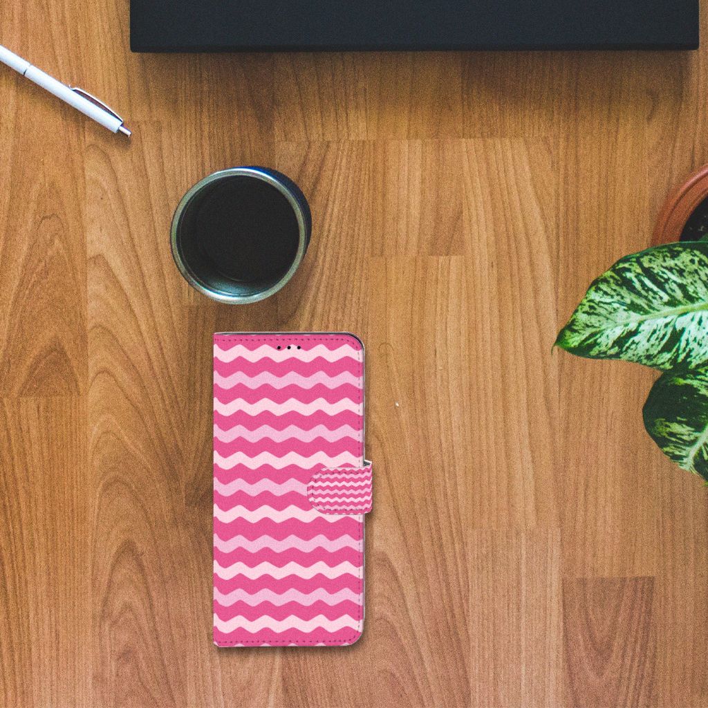 Sony Xperia 1 IV Telefoon Hoesje Waves Pink