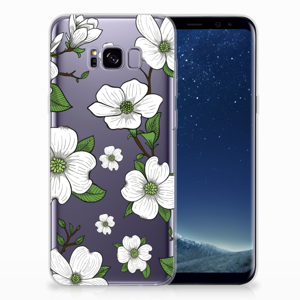 Samsung Galaxy S8 Plus TPU Case Dogwood Flowers