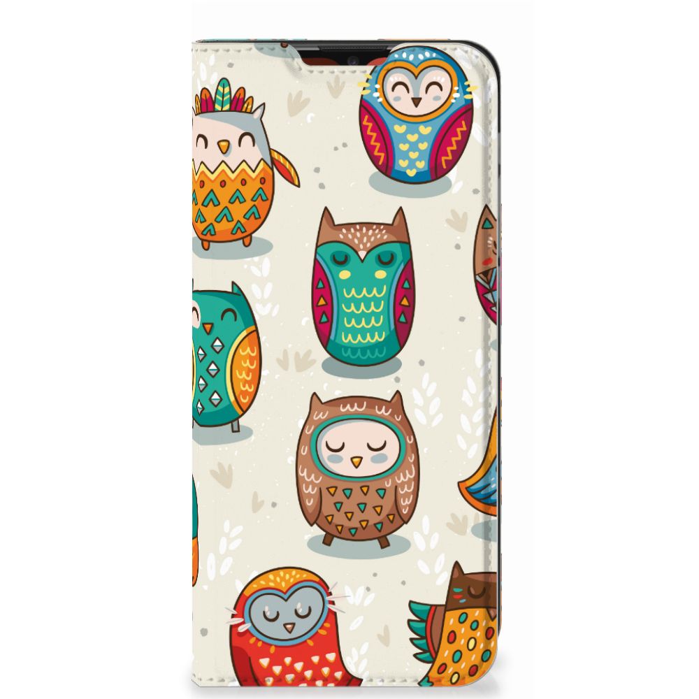 Motorola Moto E7 Power | E7i Power Hoesje maken Vrolijke Uilen - B2C Telecom