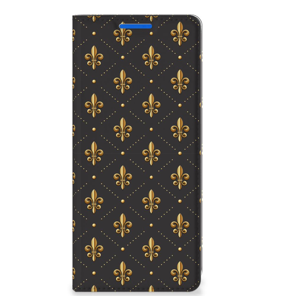 OPPO Reno 6 Pro Plus 5G Hoesje met Magneet Franse Lelie - B2C Telecom