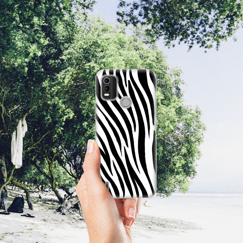 Nokia C21 Plus TPU Hoesje Zebra B2C Telecom