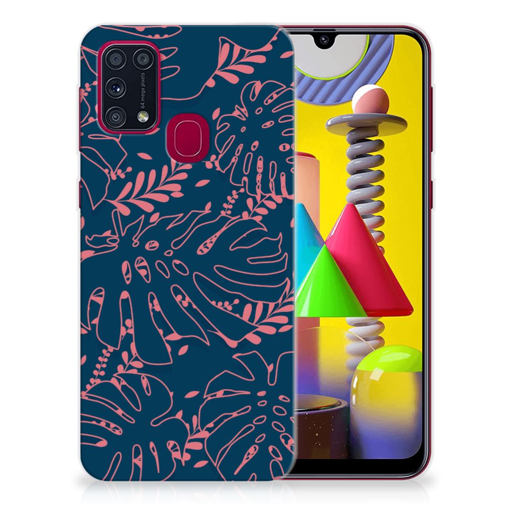 Samsung Galaxy M31 TPU Case Palm Leaves B2C Telecom
