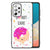 Samsung Galaxy A73 Back Cover Hoesje Donut Roze B2C Telecom