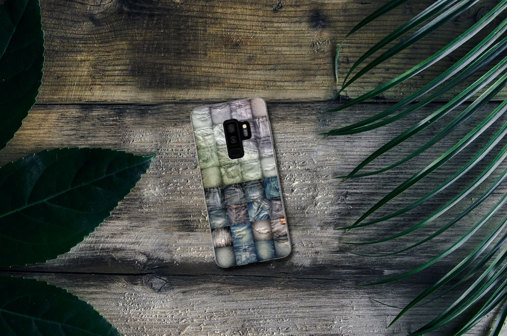Silicone Back Cover Samsung Galaxy S9 Plus Spijkerbroeken