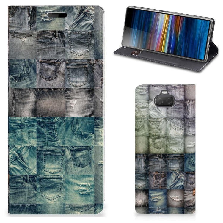 Hippe Standcase Sony Xperia 10 Spijkerbroeken