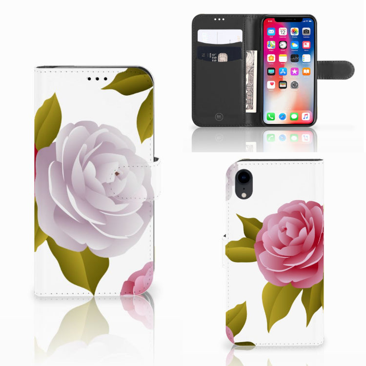 Apple iPhone Xr Hoesje Roses