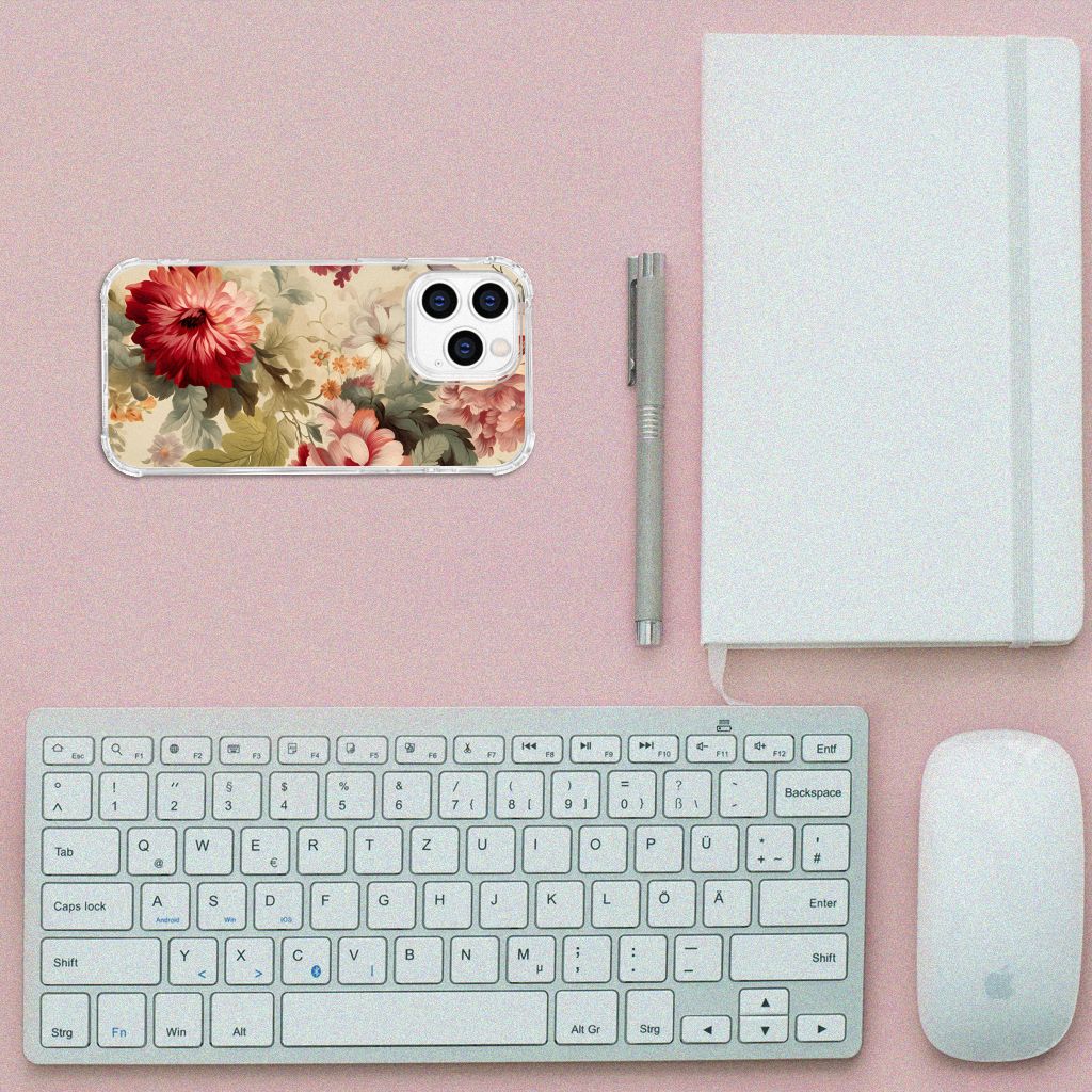 Case voor iPhone 14 Pro Bloemen B2C Telecom