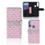 Alcatel 1S 2020 Portemonnee Hoesje Flowers Pink DTMP