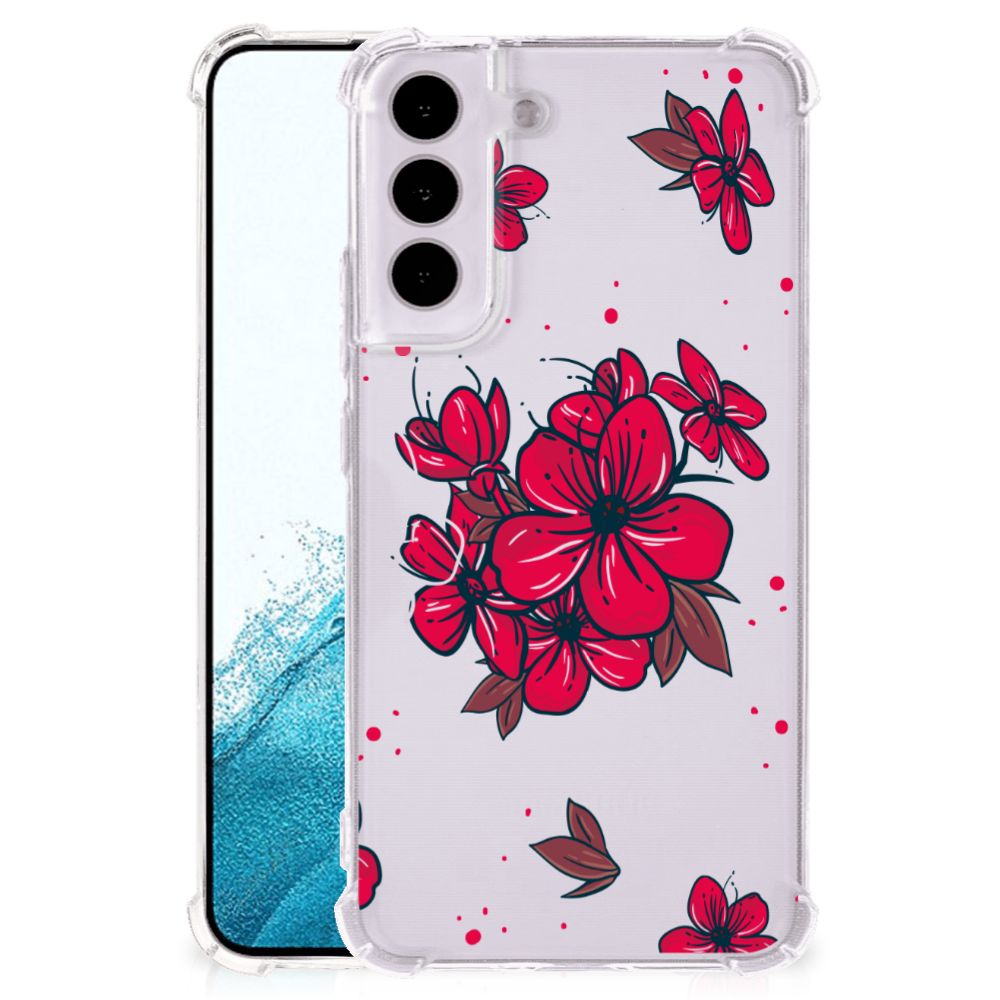 Samsung Galaxy S22 Case Blossom Red