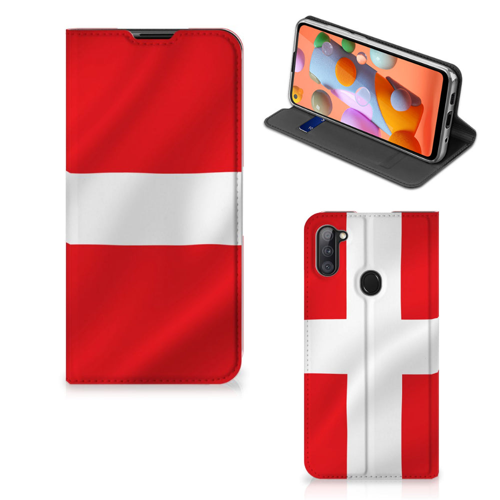 Samsung Galaxy M11 | A11 Standcase Denemarken