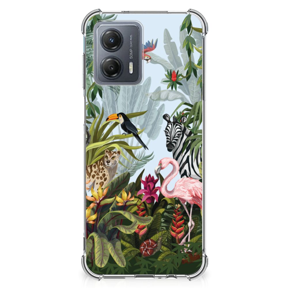 Case Anti-shock voor Motorola Moto G53 Jungle B2C Telecom