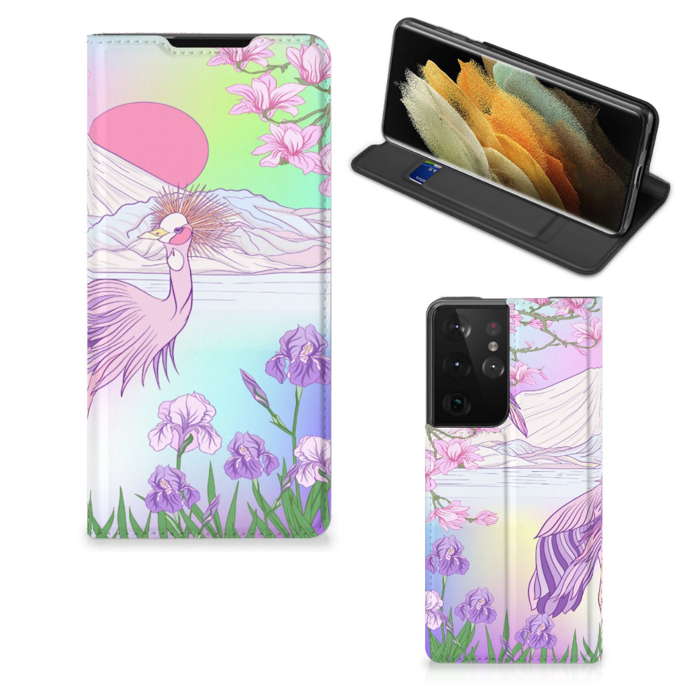 Samsung Galaxy S21 Ultra Hoesje maken Bird - B2C Telecom