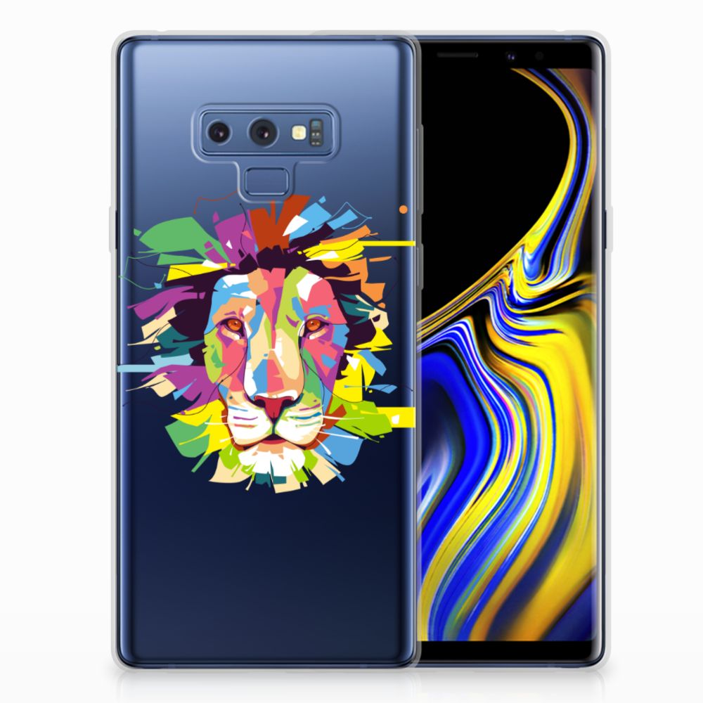 Samsung Galaxy Note 9 Telefoonhoesje met Naam Lion Color