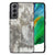 Samsung Galaxy S21FE Marmeren Print Telefoonhoesje Beton Print