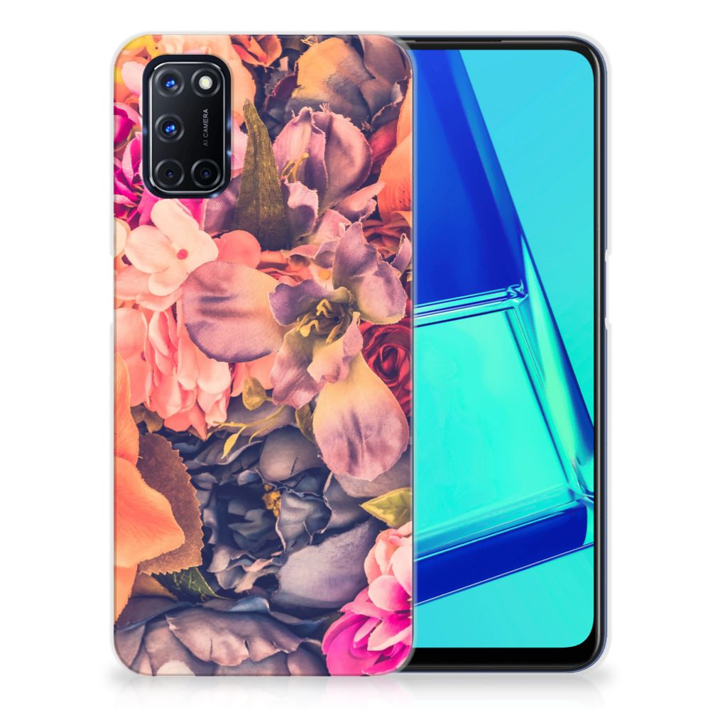 OPPO A52 | A72 TPU Case Bosje Bloemen