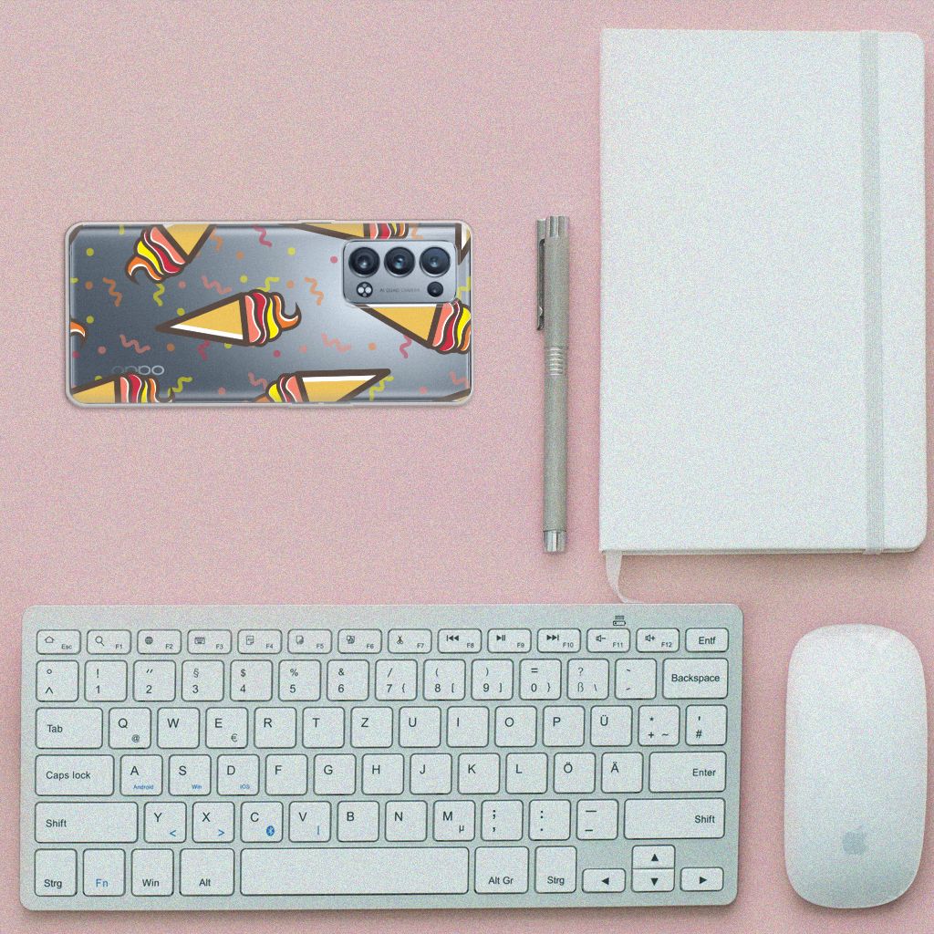 OPPO Reno 6 Pro Plus 5G Siliconen Case Icecream B2C Telecom