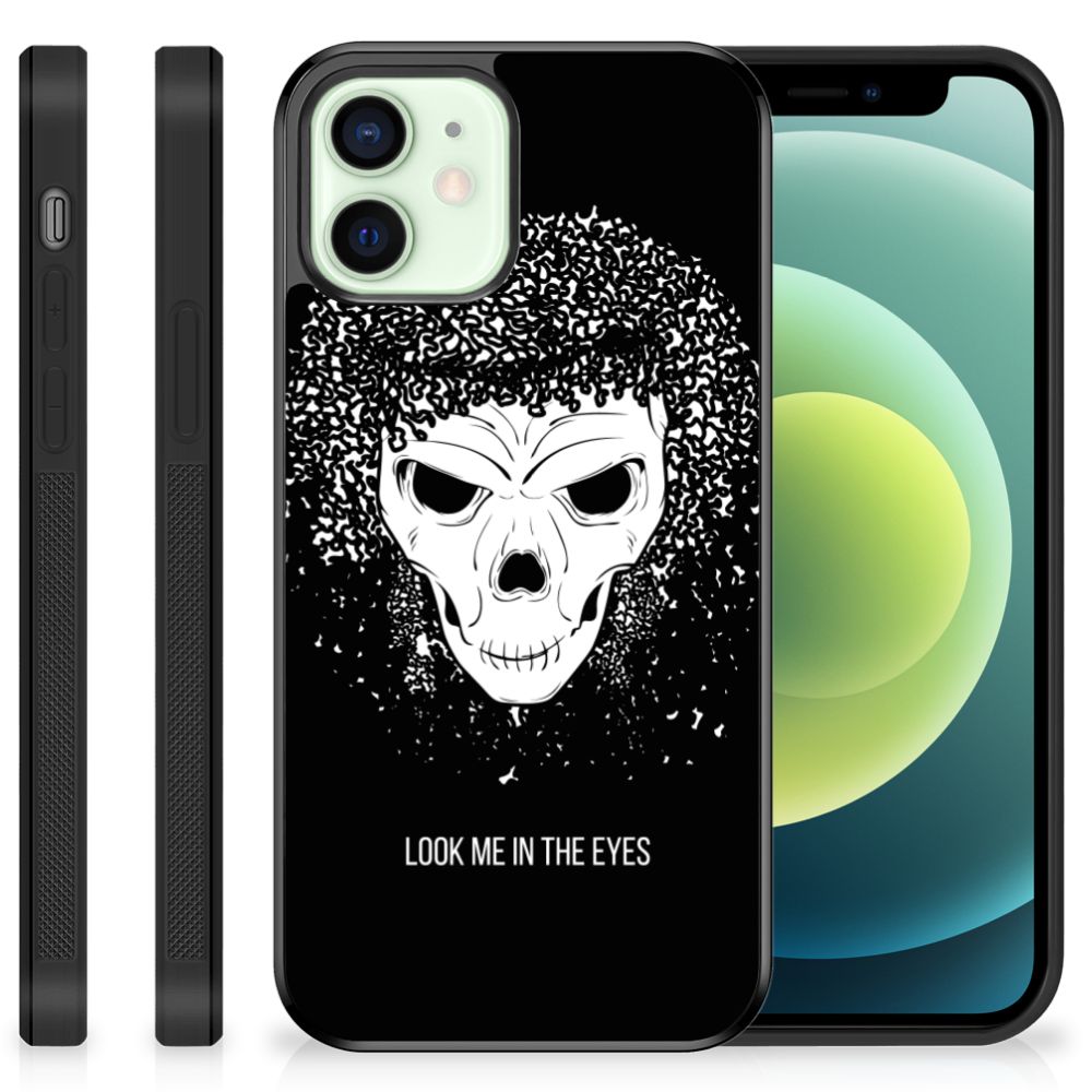 Mobiel Case iPhone 12 Mini Skull Hair