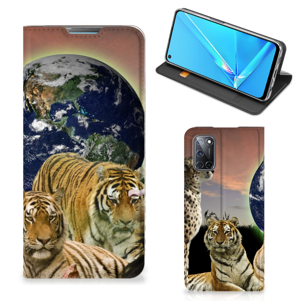 OPPO A52 | A72 Hoesje maken Roofdieren