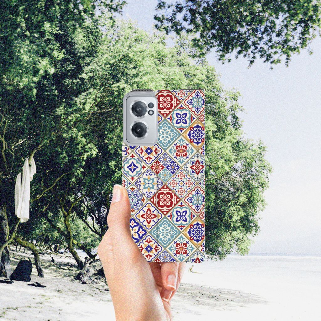 OnePlus Nord CE 2 5G Standcase Tiles Color - B2C Telecom