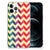 iPhone 12 Pro Max Doorzichtige Silicone Hoesje Zigzag Multi Color B2C Telecom