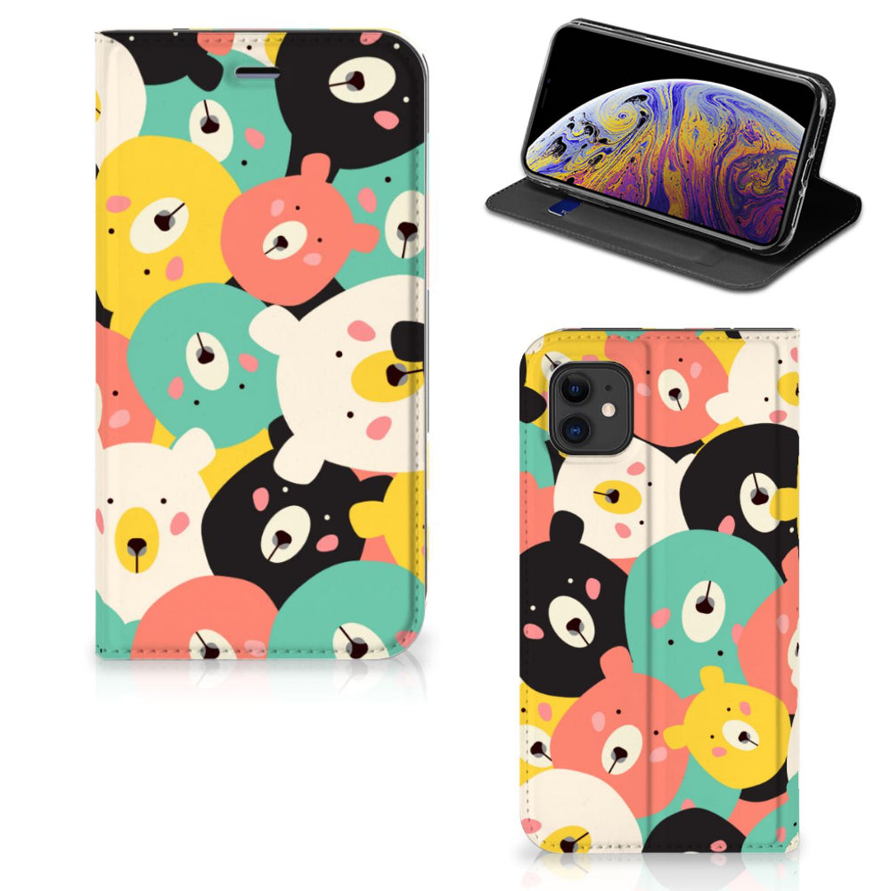 Apple iPhone 11 Magnet Case Bears