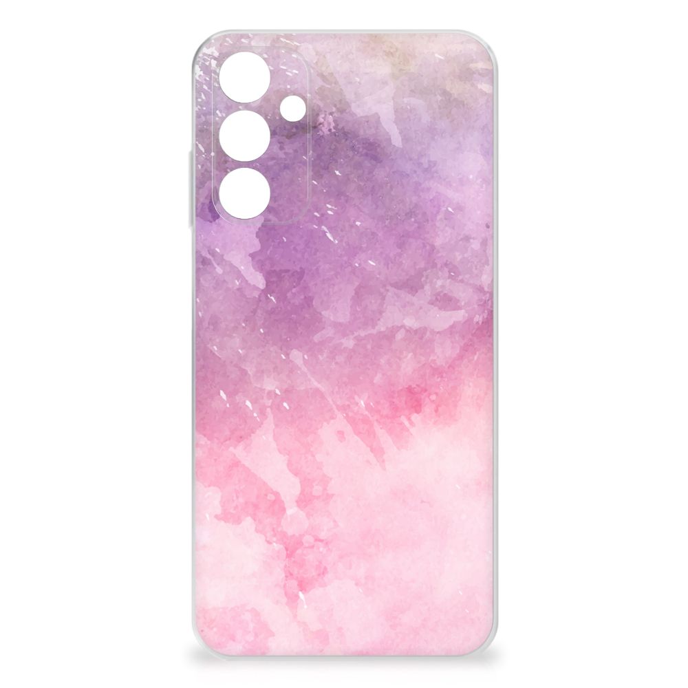 Hoesje maken Samsung Galaxy A15 Pink Purple Paint