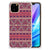 Apple iPhone 11 Pro Doorzichtige Silicone Hoesje Aztec Paars