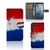 Nokia C2 2nd Edition Bookstyle Case Nederland met artistiek design van de Nederlandse vlag.