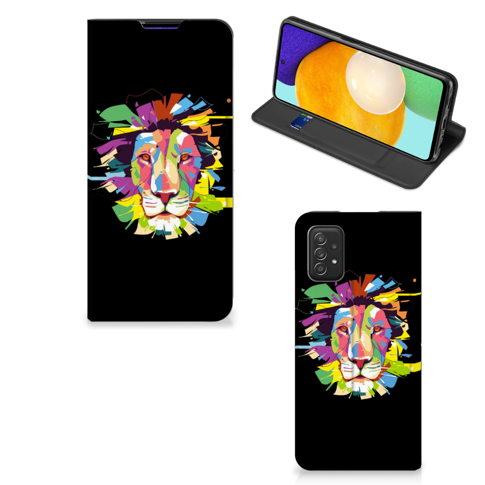 Samsung Galaxy A03s Magnet Case Lion Color - B2C Telecom