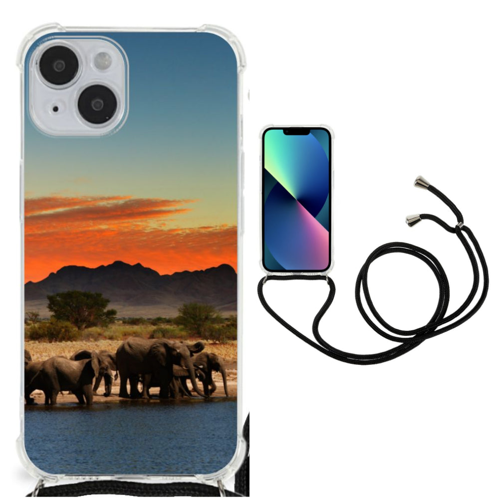 iPhone 14 Case Anti-shock Olifanten