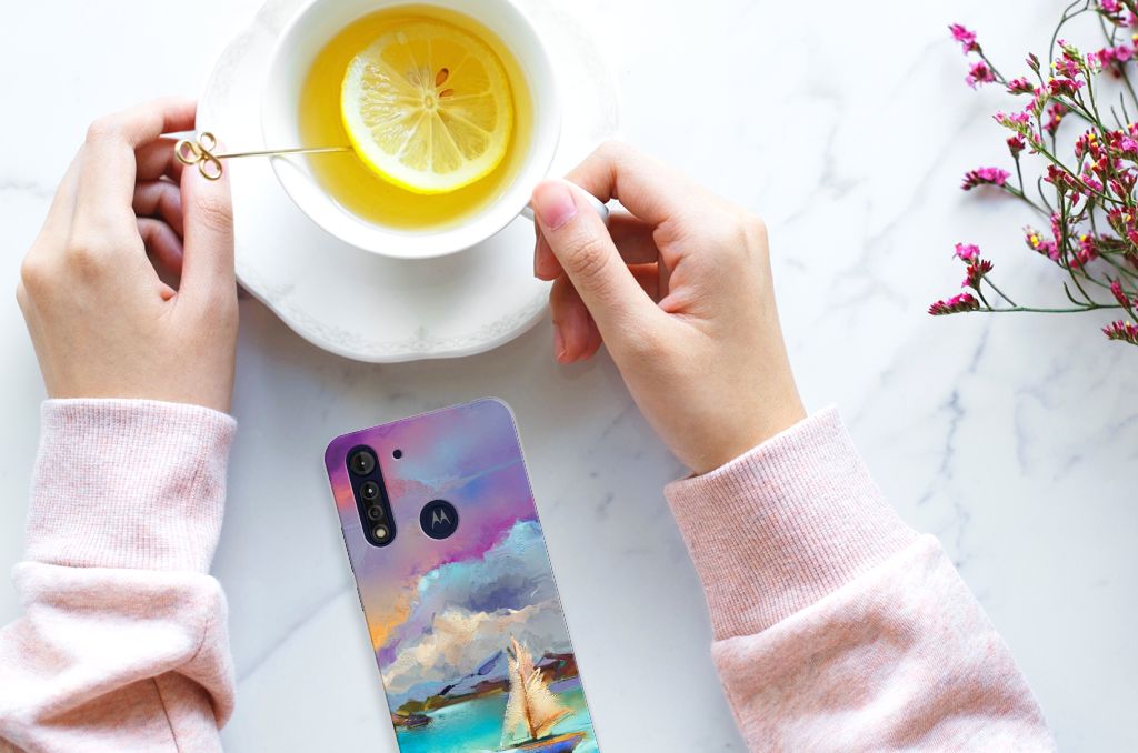 Hoesje maken Motorola Moto G8 Power Lite Boat B2C Telecom