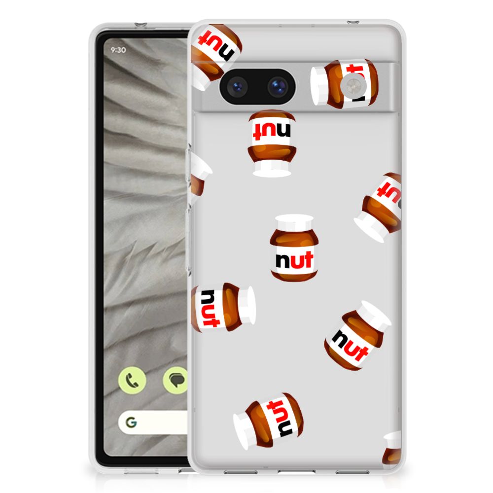 Google Pixel 7A Siliconen Case Nut Jar B2C Telecom