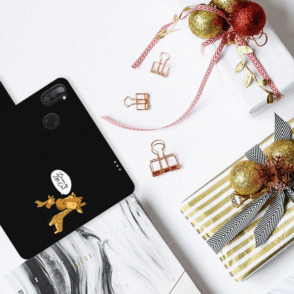 Samsung Galaxy M11 | A11 Leuk Hoesje Giraffe
