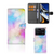 Hoesje Xiaomi Poco X4 Pro 5G Watercolor Light met pasjeshouder en pastelkleuren ontwerp.