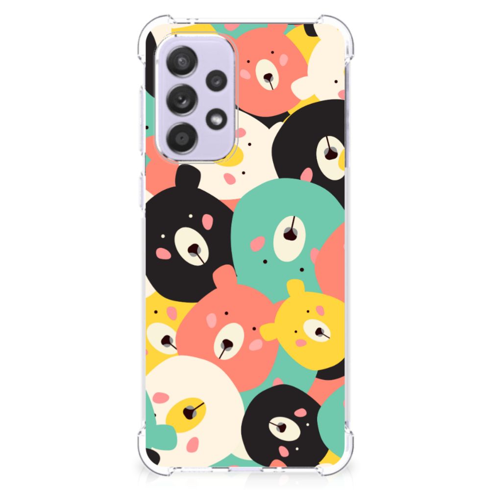 Samsung Galaxy A33 Stevig Bumper Hoesje Bears B2C Telecom