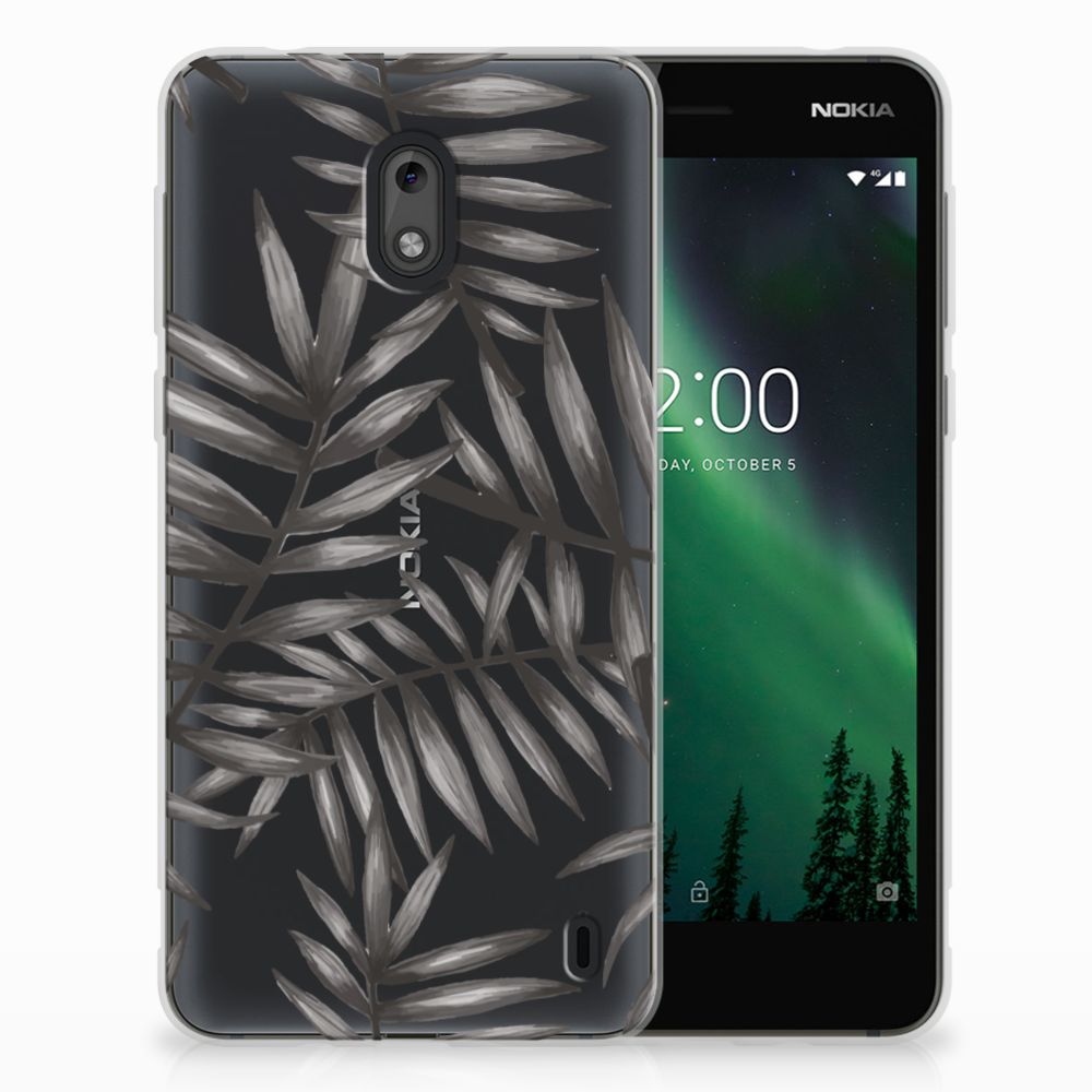 Nokia 2 TPU Case Leaves Grey