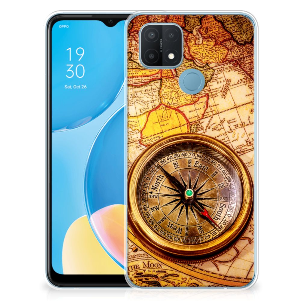 OPPO A15 Siliconen Back Cover Kompas B2C Telecom