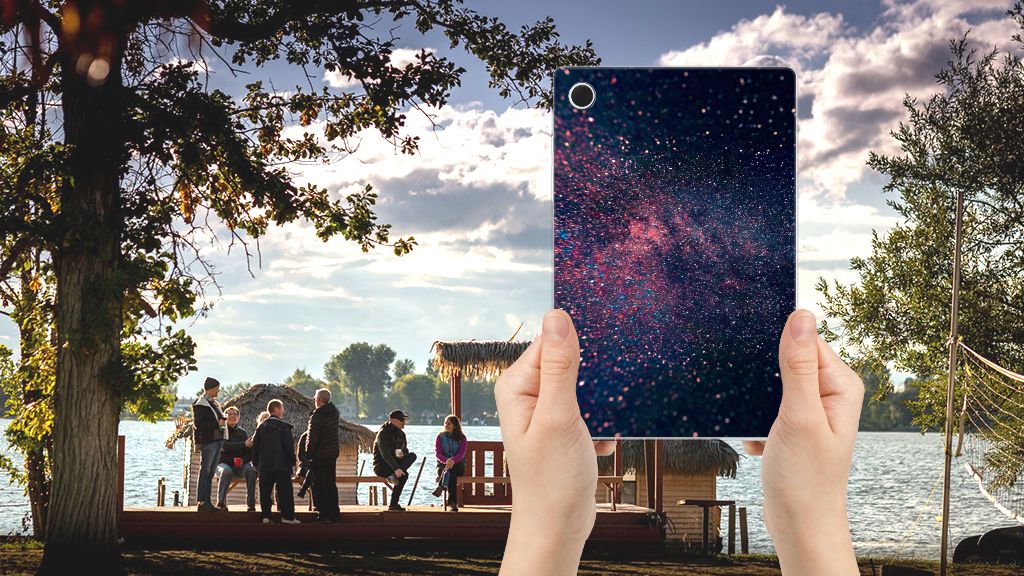 Samsung Galaxy Tab A8 2021/2022 Back Cover Stars - B2C Telecom