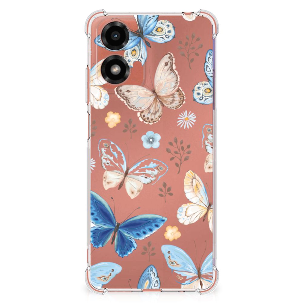 Case Anti-shock voor Motorola Moto G24 | G24 Power | G04 Vlinder