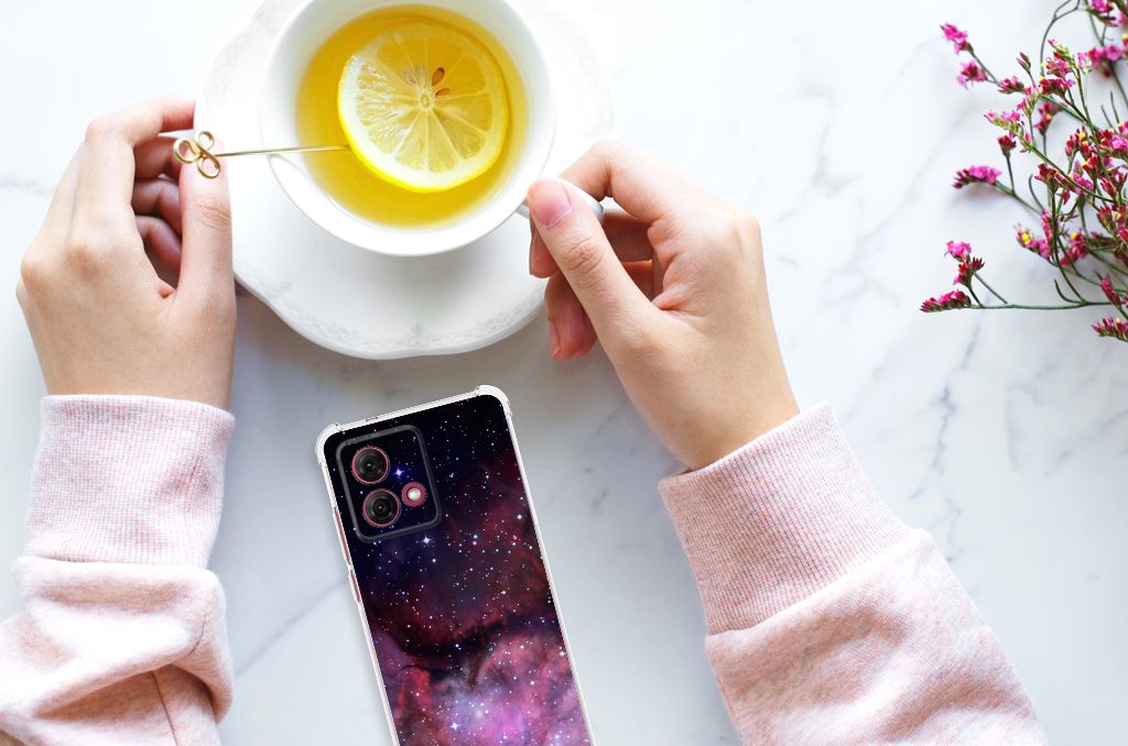 Shockproof Case voor Motorola Moto G84 Galaxy