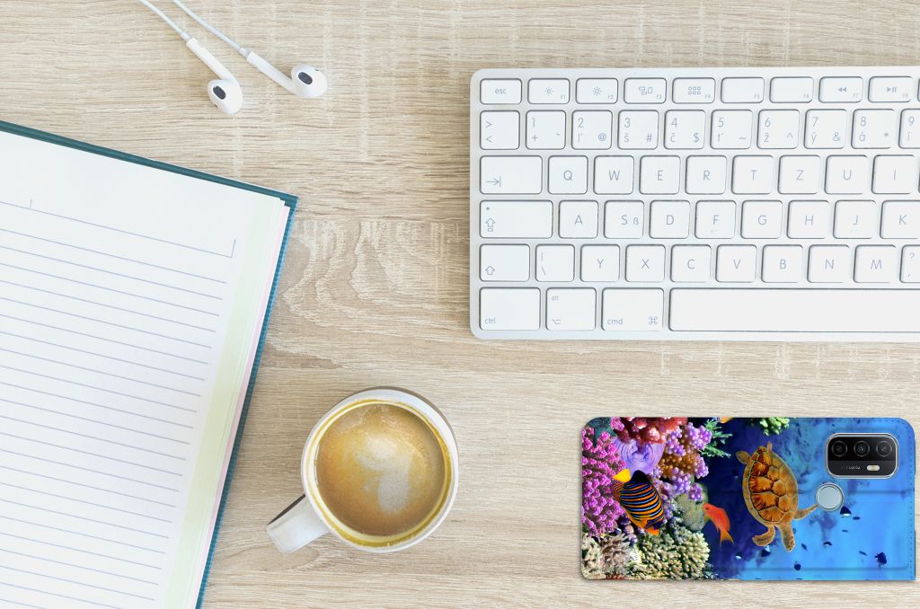 OPPO A53 | A53s Hoesje maken Vissen - B2C Telecom